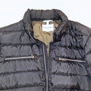 Cole Haan Signature Men's Packable Down Jacket, Black, X-Large